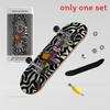 Fingerboard Skate Toy With Maple Wood Deck For Diy Stunt Performers