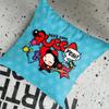 Kawaii PPuccas Pillowcase Cushion Cover x Ornamental Pillows Christmas Decoration  Personalized Gift Nordic Home