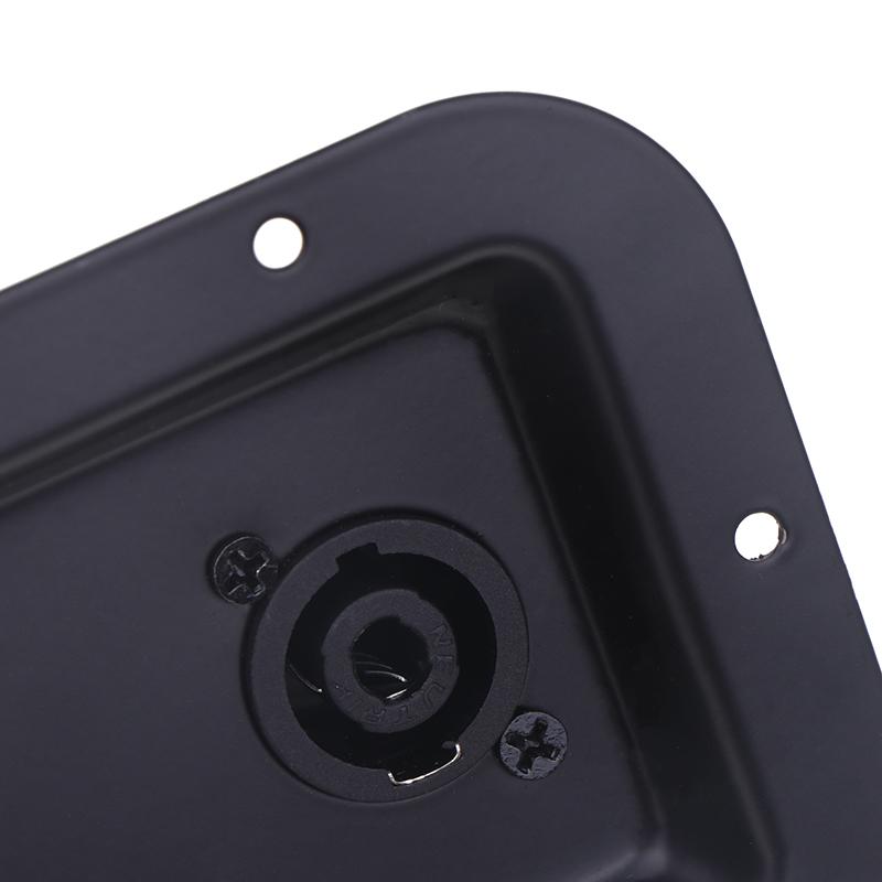 Plate Socket Junction Box Clip Guitar Dual Large For Pa Speaker Cabinets Socket Junction Box Clip Accessories