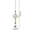 Crystal Wind Chimes Suncatcher Hanging Pendant Outdoor Indoor Ornament  Window Drop Bell Home Garden Decorarion