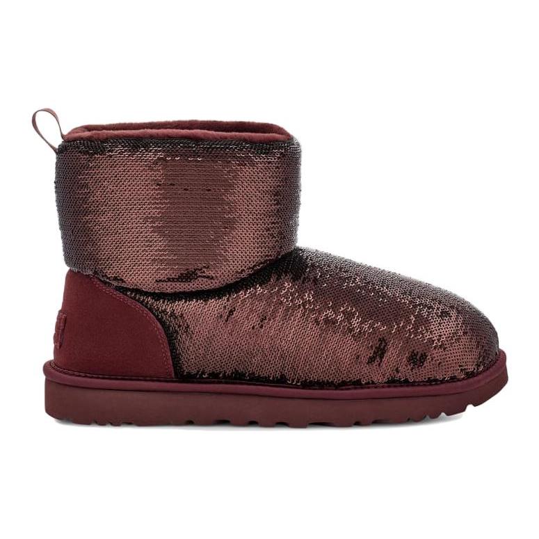 UGG Classic Mini Boot Mirror Ball Wild Grape Women's 1151291-WGRP