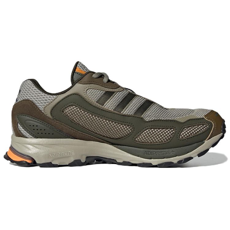 Adidas Originals Shadowturf Retro Fabric Leather Cushioning Non-Slip Wear-Resistant Low-Top Casual Running Shoes Unisex Sneakers Army-Green GW3967