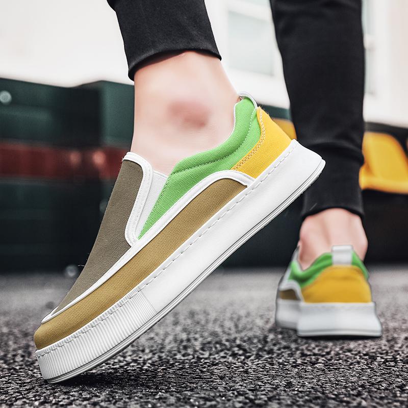 Trend Canvas Men’s Shoes Summer Comfortable Slip On Walking Sneakers Men Espadrilles Fisherman Shoes Male Fashion Men Loafers