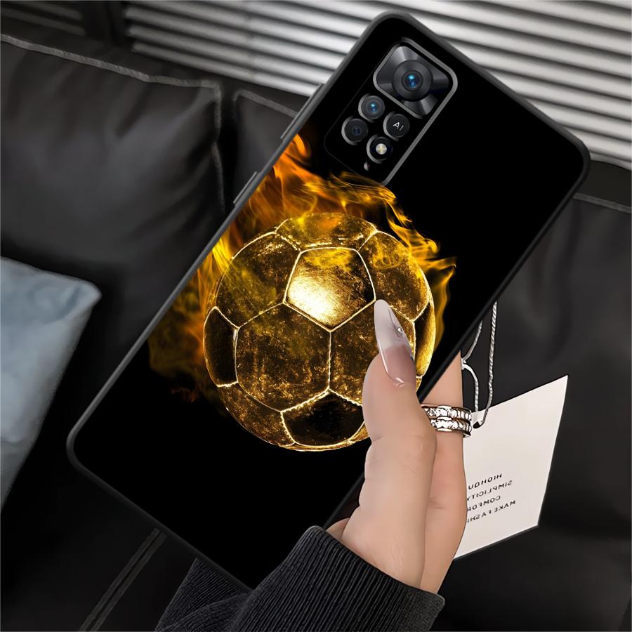 Football Champion Phone Cover Case for Xiaomi Redmi Note 14 13 Pro Plus 12S 11S 14C 9 8 7 K40 K80 A1 A2 A3 A4 A5 12C 13C 10 12