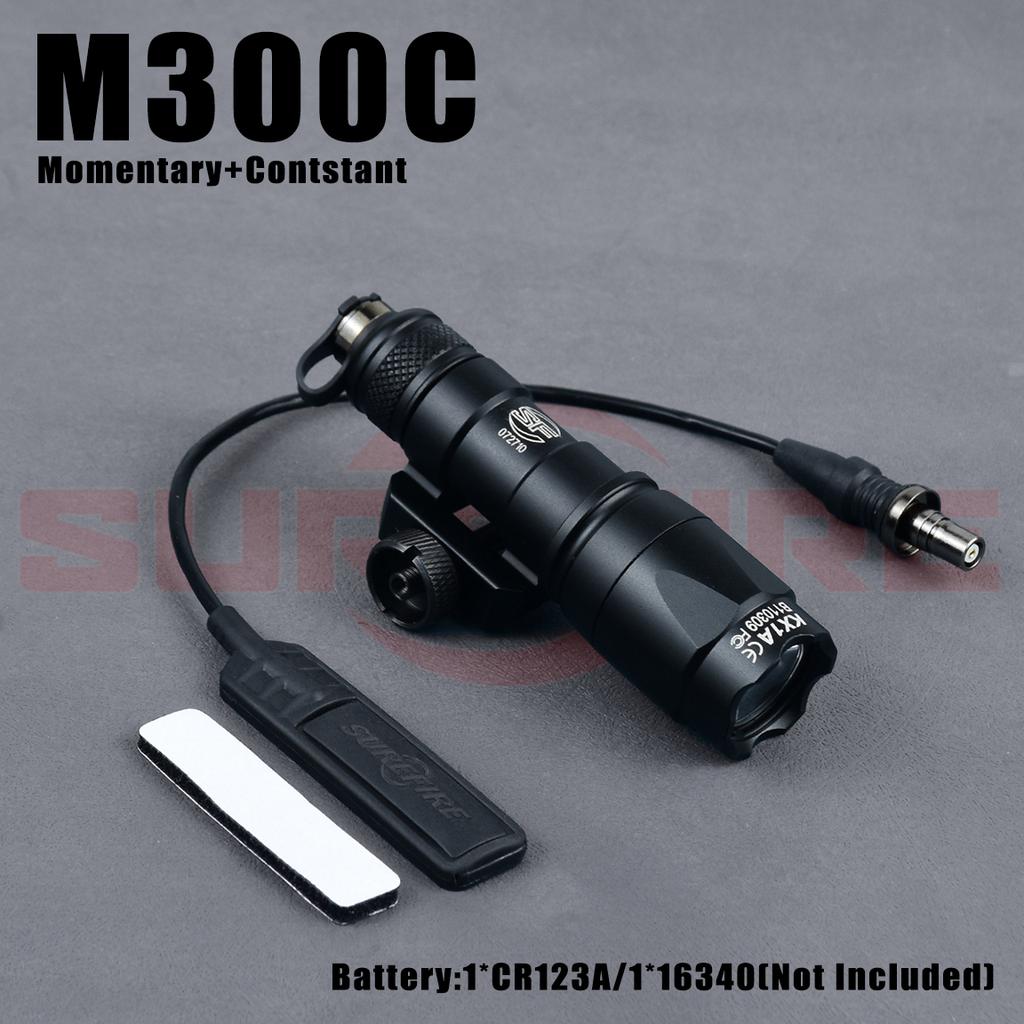 Surefire M300B M600B Flashlight M300 M600 Series Light 600Lumen Lamp Switch Surefire Torch M300C Aluminum Momentary Contstant