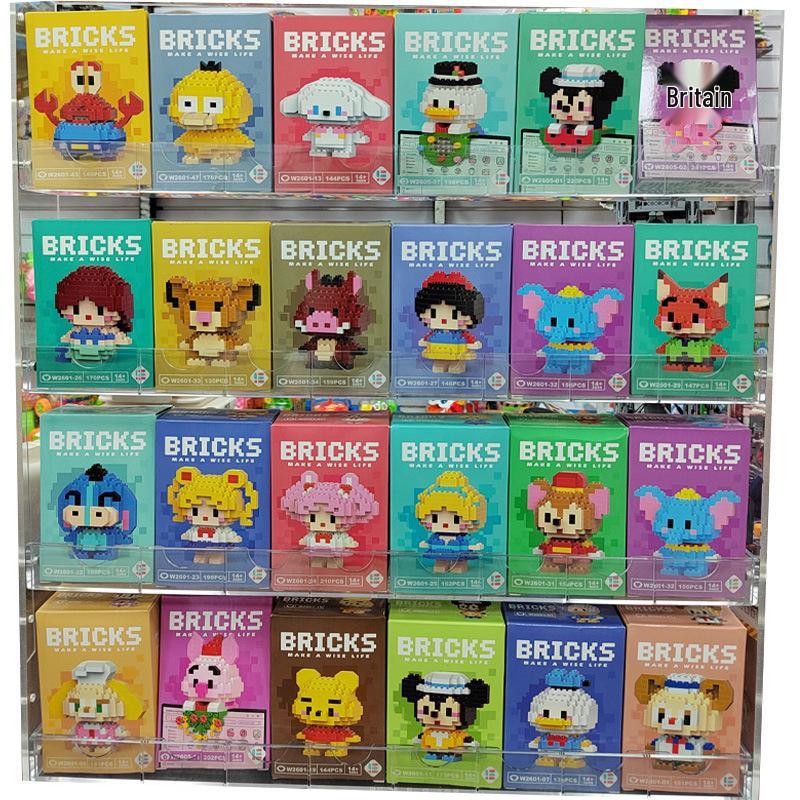 

Игрушка-конструктор «Мультяшная кукла»: Совместимо с блоками Лего, Идеально для детей и подарков для детского сада
