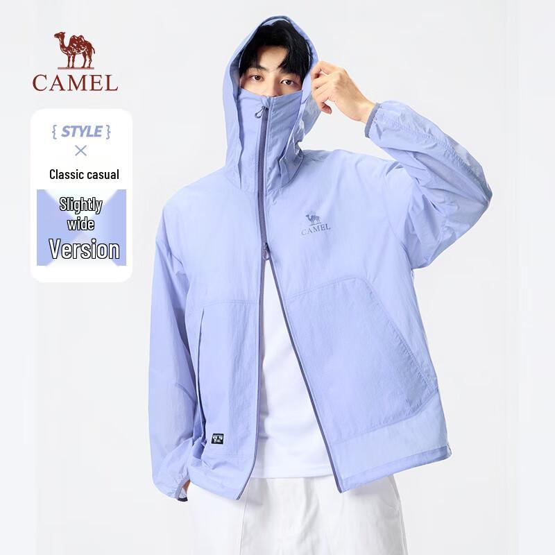 CAMEL Men s Hooded UPF50+ Sun Protection Jacket M35BS01072 M