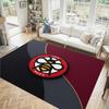 Brentford Football Design Crystal Velvet Carpet Cozy Non?Slip Printed Rug For Bedroom Living Room Entrance