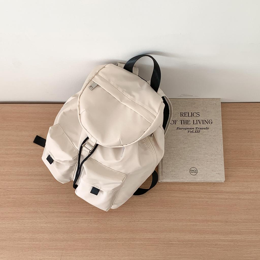 Spring Summer Nylon Backpacks Large Capacity Lightweight Travel Comfortable Texture Commuter Bag Ins Fashion Laptop Backpack