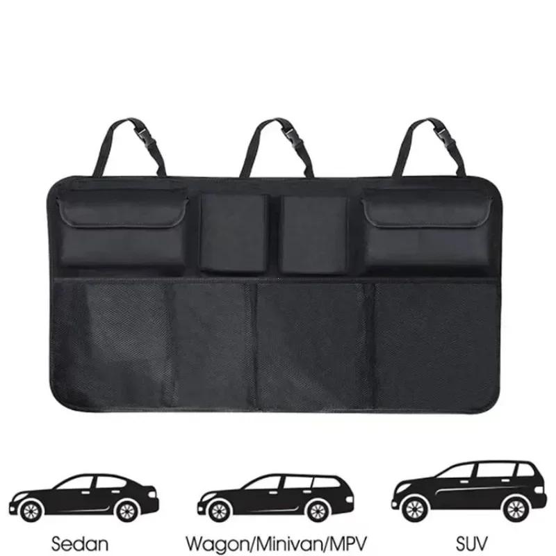 Car Trunk Hanging Storage Bag Back Seat Universal Large Capacity Oxford Waterproof Multi-pocket Car Trunk Storage Bag