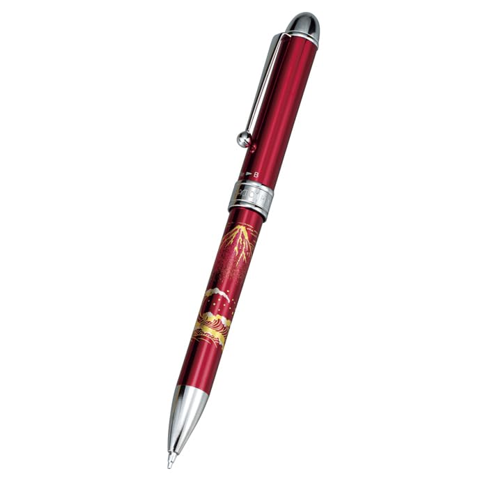 

Ручка платиновая лаковая Red Fuji многофункциональная (Двигатель)