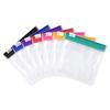 7pcs Pill Pouch With Slide Lock 7 Colors Waterproof Clear Portable Zippered Pill Pouch For Home Office Dormitory Business Trip
