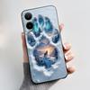 For Cricket Icon 6 Case AT&T Verge (SL219A) Back Cover Luxury Cute Heart Rabbit Funny Black Soft Silicone Protective Phone Case