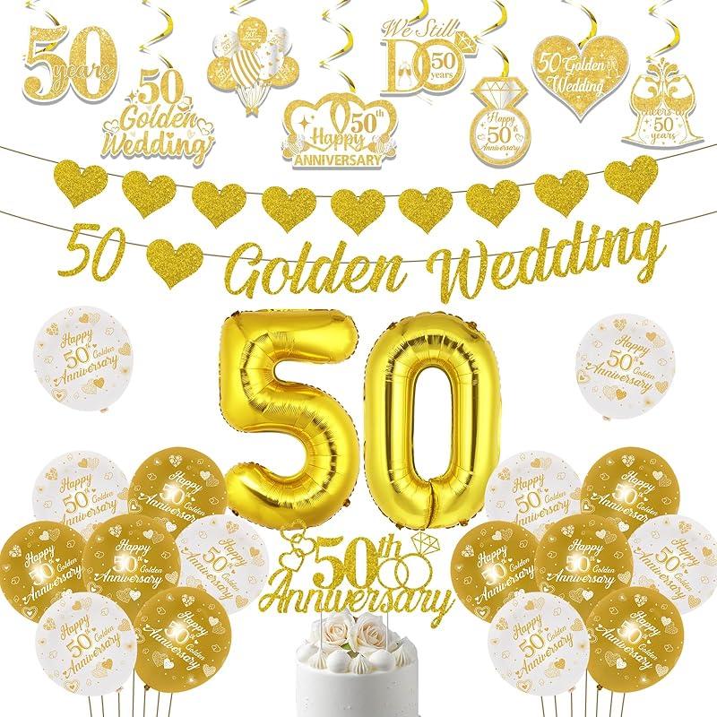 60th Diamond Wedding Anniversary Decorations, Glitter Banner, Cake Topper, Hanging Swirl, Silver Heart-shaped Love Foil Balloons, Party Festival