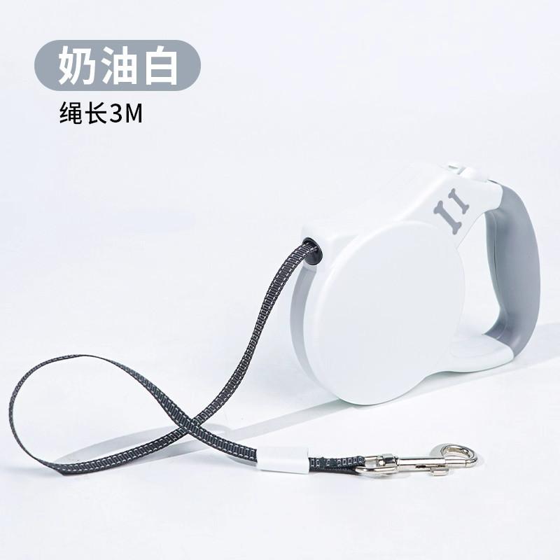 Dog Leash, Automatic Retractable Anti-escape Leash for Small and Medium-sized Dogs, Shiba Inu, Teddy, Cat Pet Supplies