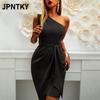JPNTKY Women's Fashion Summer Spring Solid Color Print Sleeveless Casual Dresses