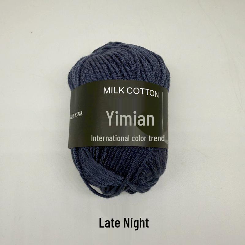 Milk Cotton 4-Strand Blended Thread for Baby, Doll, and Crochet Projects