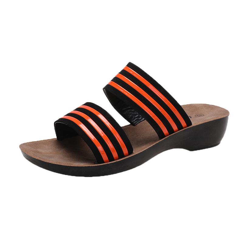 fashion Women S Beach Sandals Hollow Casual Slippers Flat Shoes Retro Sandals Slippers Women Heated Slipper Socks Women 36 оранжевый 2980₽