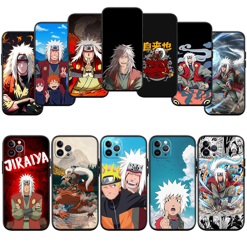RA22 NARUTO Jiraiya New High-End Shell Phone Case for iPhone 16 15 14 13 12 Pro Max Plus Mini