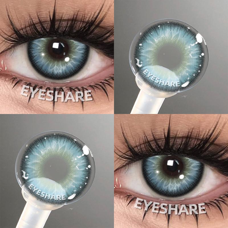EYESHARE  Color Contact Lenses 1pair Colored Contact for Eyes Brown Lenses Blue Contacts Yearly Beautiful Makeup Eye Contacts Lens