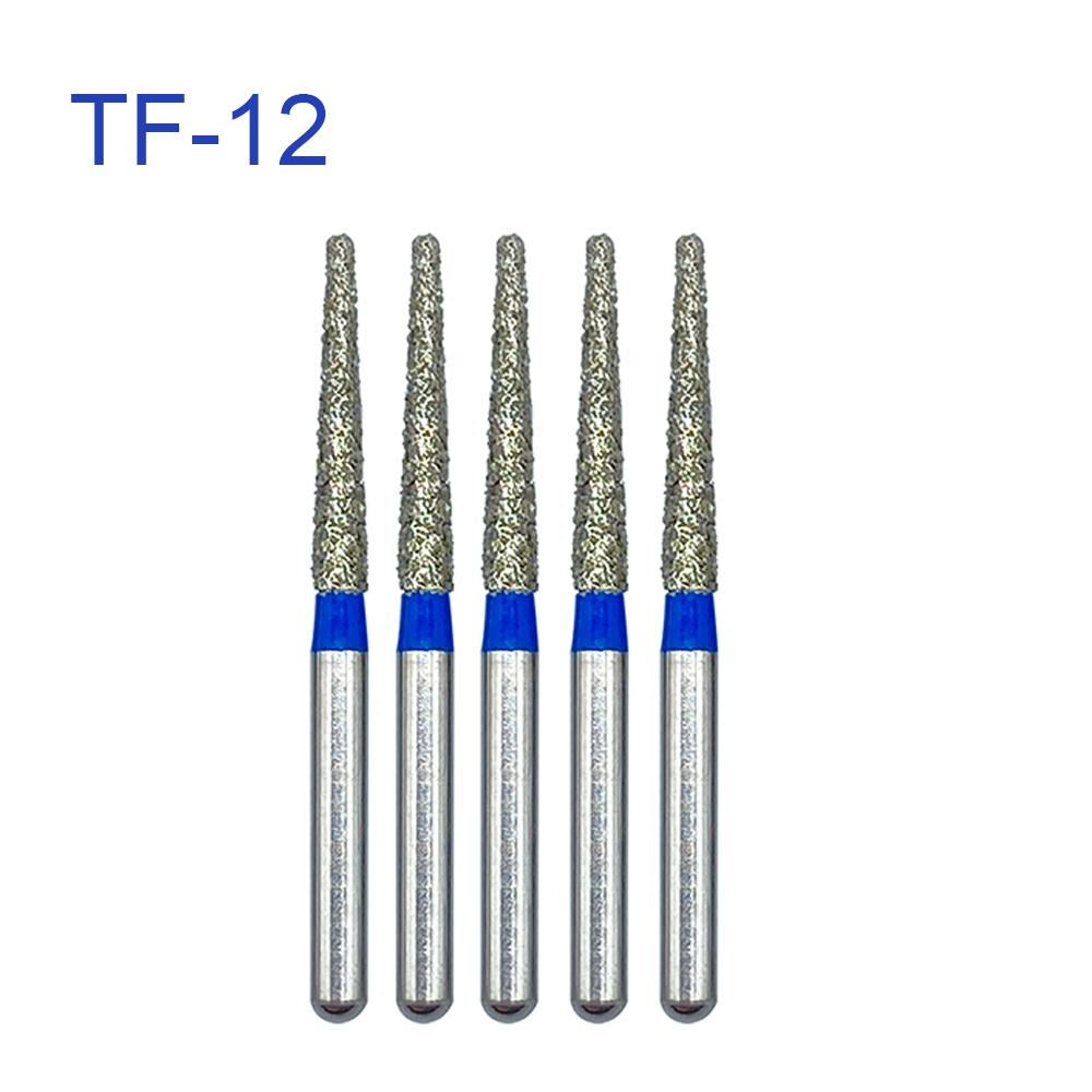 5Pcs/Pack, Jnsur Dental Diamond Burs Dental Drills For High Speed Handpiece Fg Dia 1.6Mm Dental Lab Technican Dentistry Material