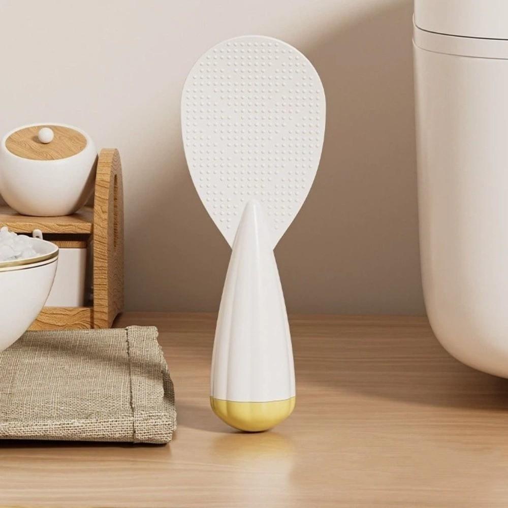 Kissing Sausage Lips Rice Spoon Non-Slip Stand-Up Design Rice Cooker Spoon Cartoon Non-stick Rice Shovel Kitchen Gadgets