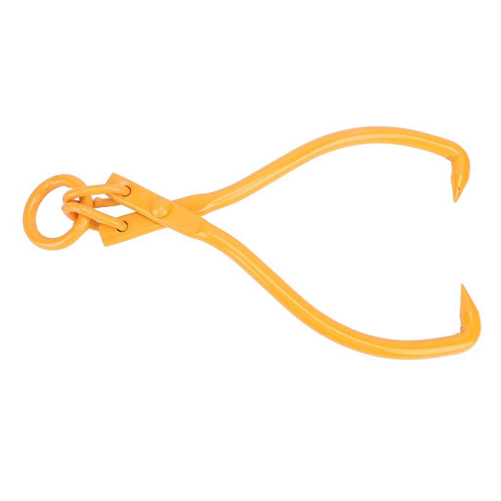 16 Inch Log Lifting Tongs Professional Steel Strong Grip Wooden Claw Lifting Pliers Loading Pliers