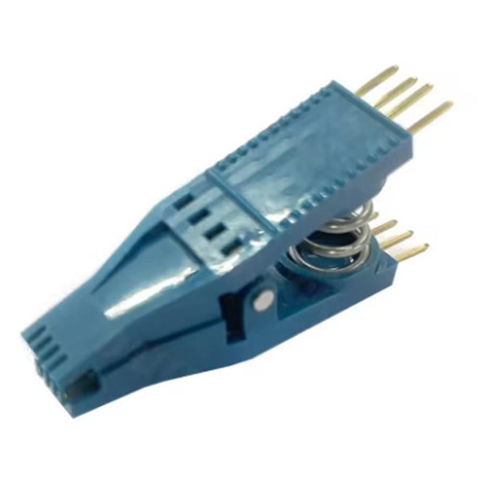 

Tacho Data Clip 8-pin SOIC Clip Gold Plated Contacts 2.54mm Pitch Square Pins 0.1 Spacing For Tacho Data Reading China Mainland