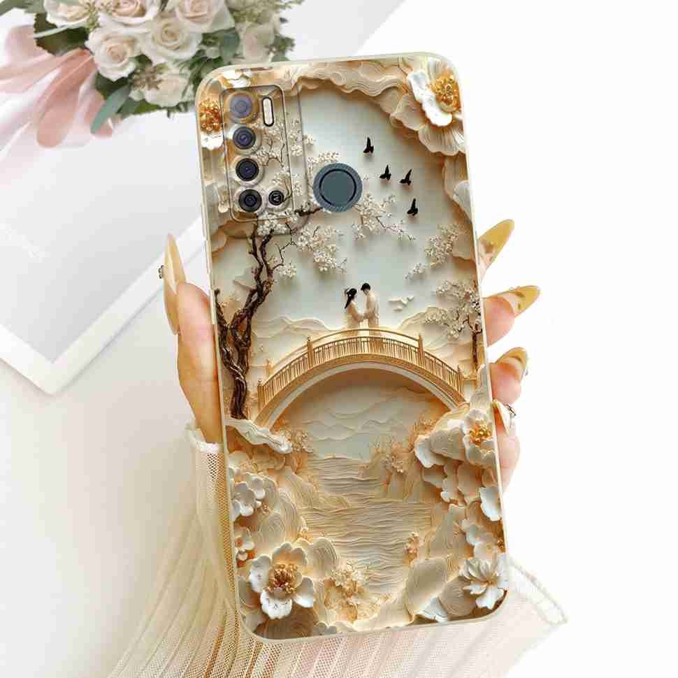 Für Tecno Spark Power 2 Hülle LC8 Niedliche Katze Cartoon Hülle Weiche Silikon Handyhülle Für Tecno SparkPower 2 Power2 Schale