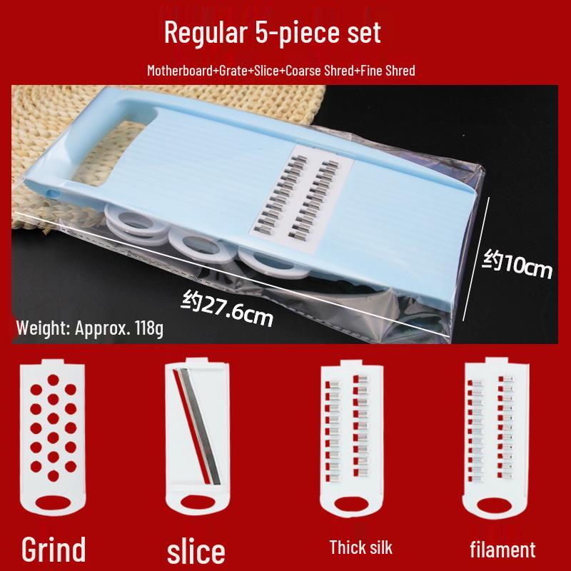 Multifunctional Stainless Steel Vegetable & Fruit Slicer with Grater
