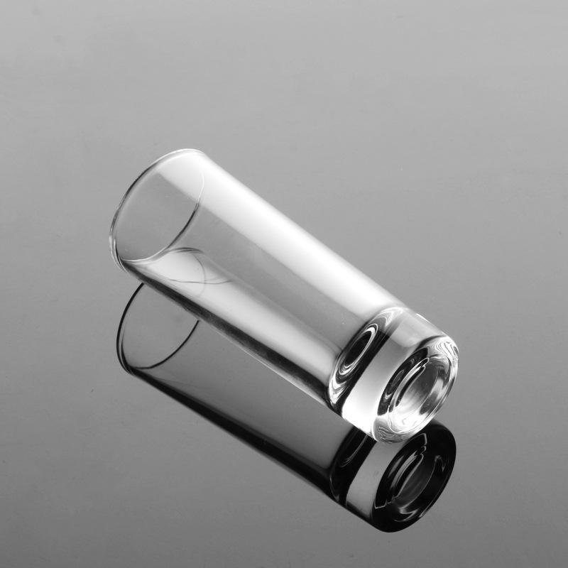 Transparent Glass Baijiu Cup - Straight Tube Design for Bars and Gifts