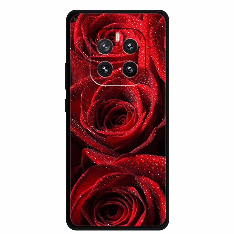 For Honor GT Pro 5G Case 6.78" Shockproof Black Silicone TPU Soft Back Cover For Honor GT Pro Phone Case GTPro Coque Funda Shell