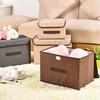 Large Foldable Non-Woven Fabric Storage Organizer Box for Toys and Clothes
