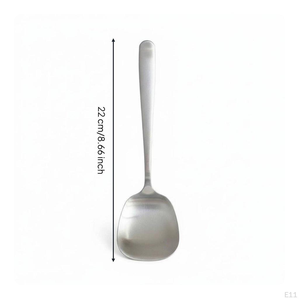 Stainless Steel Serving Spoon Professional Mirror Polished Kitchen Utensil for Caterers, Family