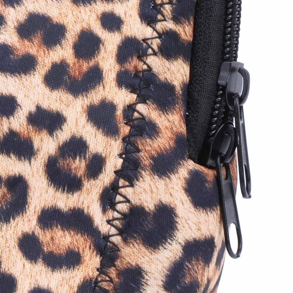 2 Pcs Portable Makeup Case Neoprene Makeup Organizer Durable Makeup Pouch  Outdoor Travel