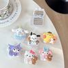 Cute Cartoon Niche Mobile Phone Airbag Bracket Wind Makeup Mirror Paste Ring Girl Heart Cute
