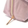 Francfranc Velvet Ribbon Pouch S Pink with Pocket