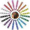 10pcs Football Printing Sports Headband Knotted Hair Tie Ball Game Commemorative Wrist Strap Gift American Football