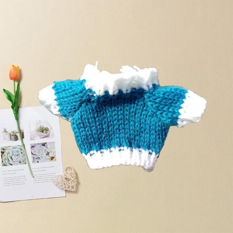 10Cm Baby Clothes Dog Clothes Replacement Sweater Doll Doll Accessories Cotton Doll Clothes