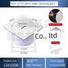 304 Thickened Stainless Steel Cleaning Access Port 110 Floor Inspection Port Hotel Engineering Cleaning Port Plug-In Floor Drain