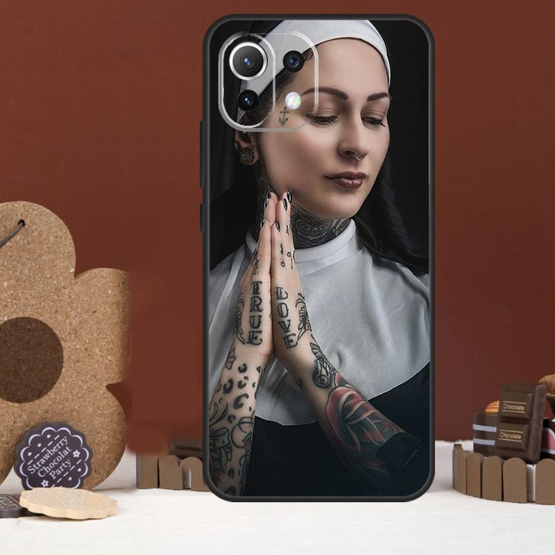 

Sister Nun Case For Xiaomi 14 15 Ultra 15T 14T 13T 17 Pro Max POCO X7 Pro X5 X6 F5 F6 F7 F8 Ultra Cover POCO F6 Pro