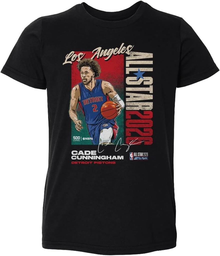 Cade Cunningham Detroit Pistons AllStar 2026 Los Angeles T-shirt