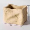 Modern Art Cave Stone Resin Tissue Box, Household Countertop Storage Bucket, Living Room Tissue Storage Box, Kitchen Supplies