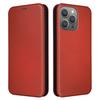 Phone Case with Card Holder for iPhone 15 Pro Max,Carbon Fiber Texture Leather Stand Cover