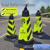 Reflective No Parking Sign & Traffic Cone Barrier Set