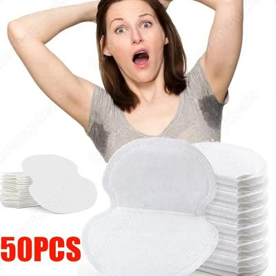 Almohadillas para el sudor en las axilas, Almohadillas para el sudor en las axilas para mujeres y hombres, Protector de sudor premium Combate la hiperhidrosis, Almohadillas desechables para las axilas