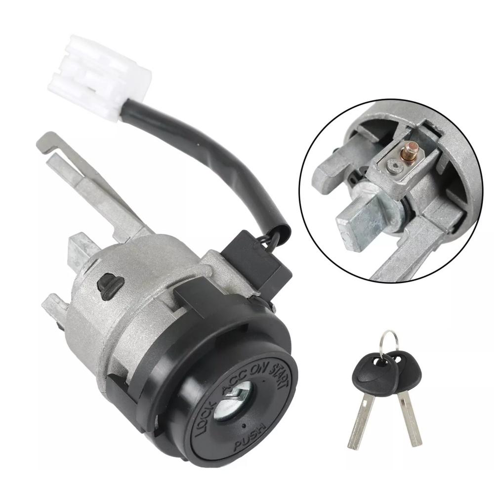 Car Ignition Lock Cylinder and 2 Keys For Dodge Attitude 2012-2014 81900-1RJ00