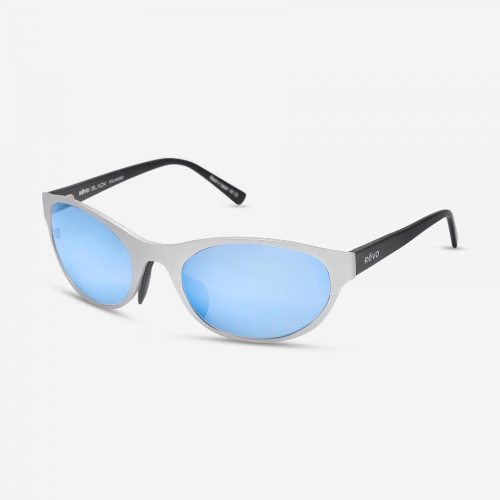 

Солнцезащитные очки Revo Icon Oval Satin Chrome и синие овальные RE119703BLP