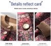 Women's Fleece-Lined Knitted Cardigan - Warm Autumn Winter Jacket for Elderly Ladies
