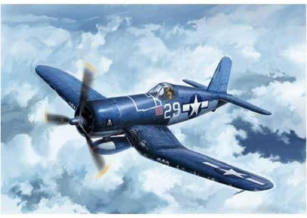 Tamiya Warbird Collection 75 Navy Vought Corsair Plastic Model Kit 60775 1/72 No. U.S. F4U-1A